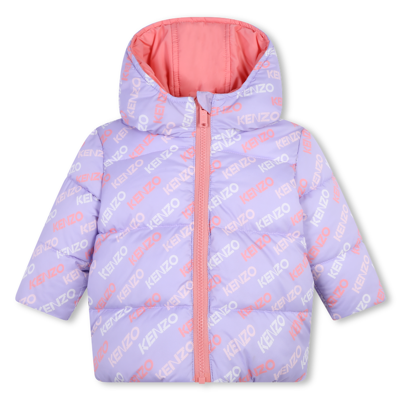 Water-repellent puffer jacket KENZO KIDS 
                        GIRL