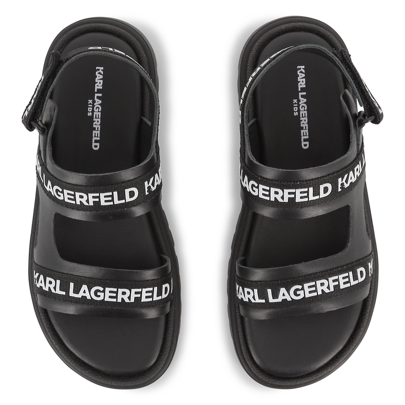 STRAP SANDALS KARL LAGERFELD KIDS 
                        BOY