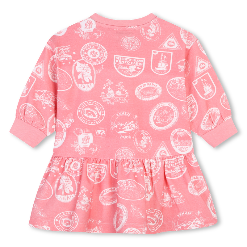 Long-sleeved dress KENZO KIDS 
                        GIRL