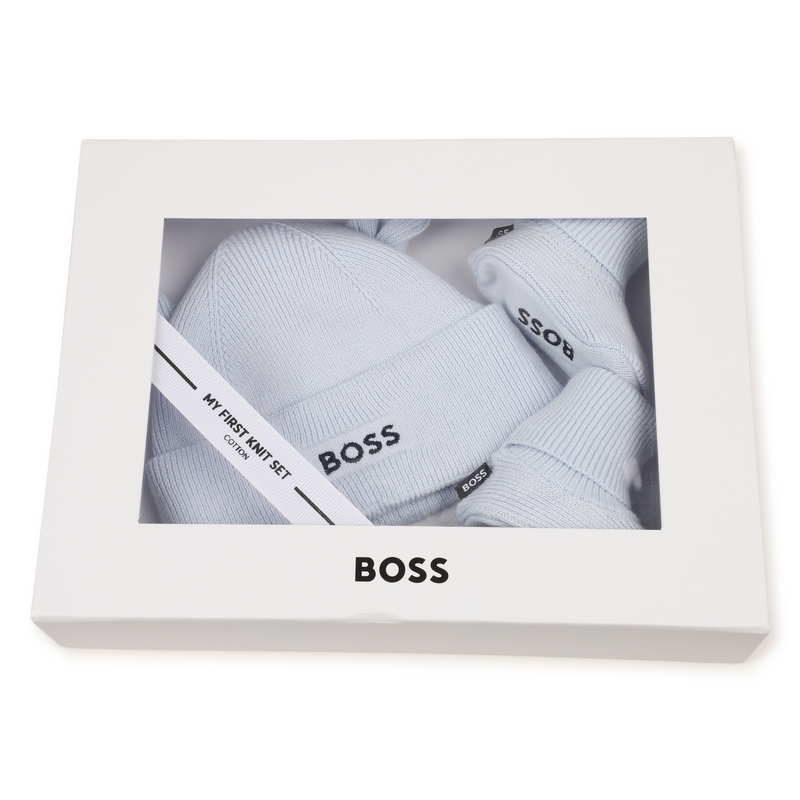 Hat and slipper set BOSS 
                        BOY