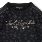Long sleeve dress KARL LAGERFELD KIDS 
                    GIRL
