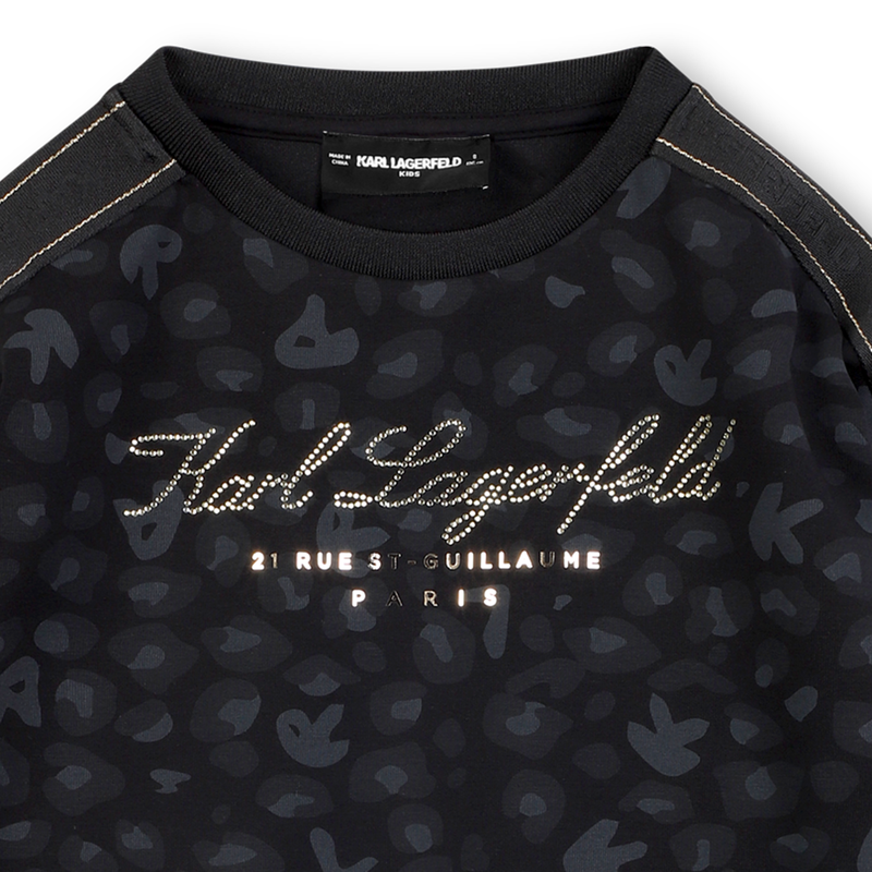 Long sleeve dress KARL LAGERFELD KIDS 
                        GIRL