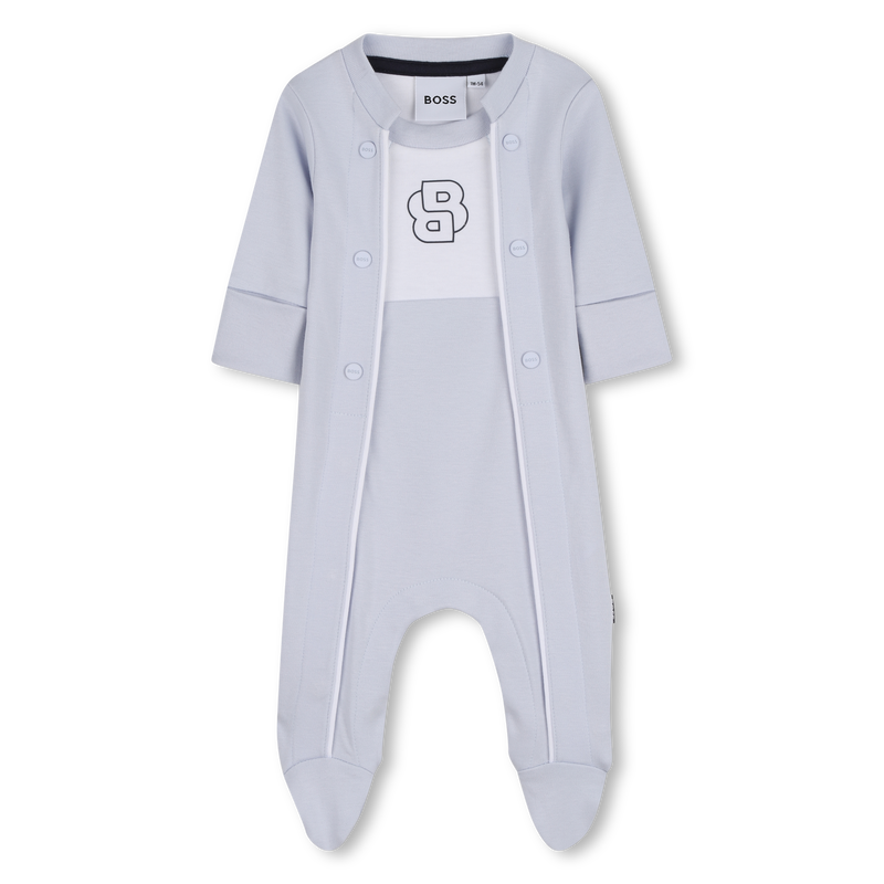 PYJAMAS WITH PRESS STUD CLOSURE BOSS 
                        BOY