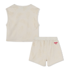 Terry cloth vest top &amp; shorts KENZO KIDS 
                    GIRL