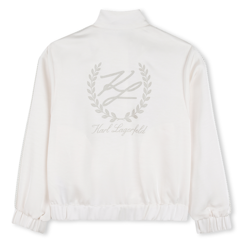 ZIP-UP HOODIE KARL LAGERFELD KIDS 
                        GIRL
