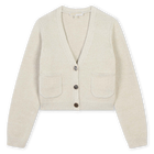 Button-up knitted cardigan MICHAEL KORS 
                    GIRL
