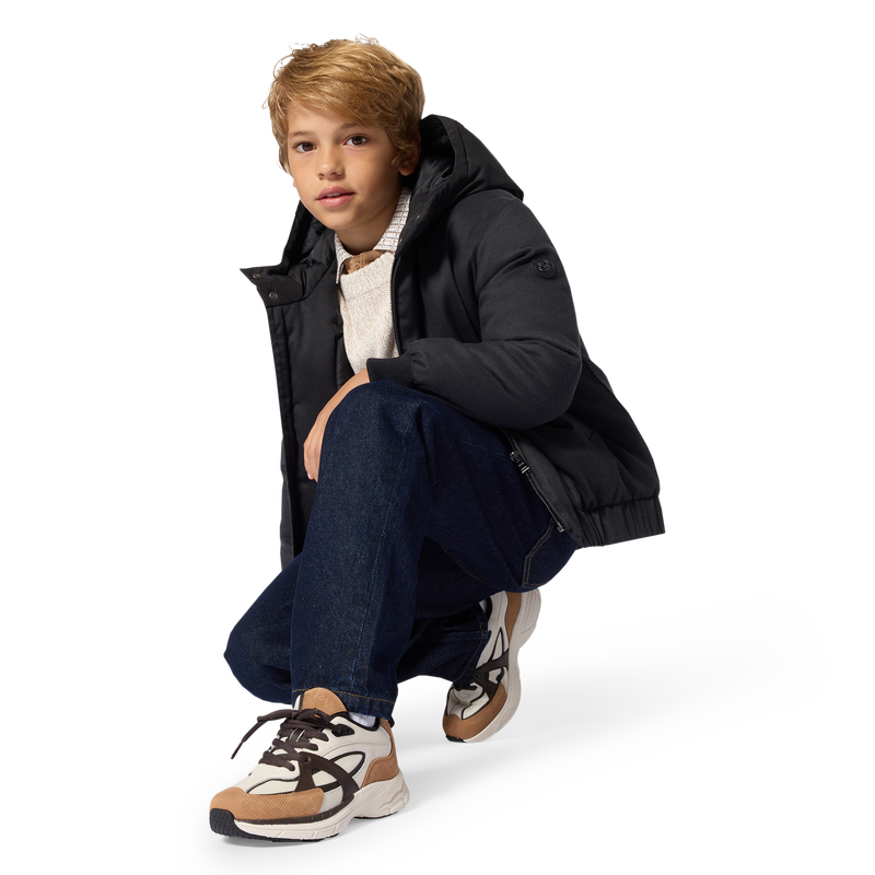 Hooded down jacket BOSS 
                        BOY