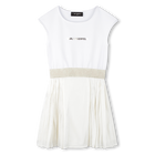 Sleeveless party dress KARL LAGERFELD KIDS 
                    GIRL