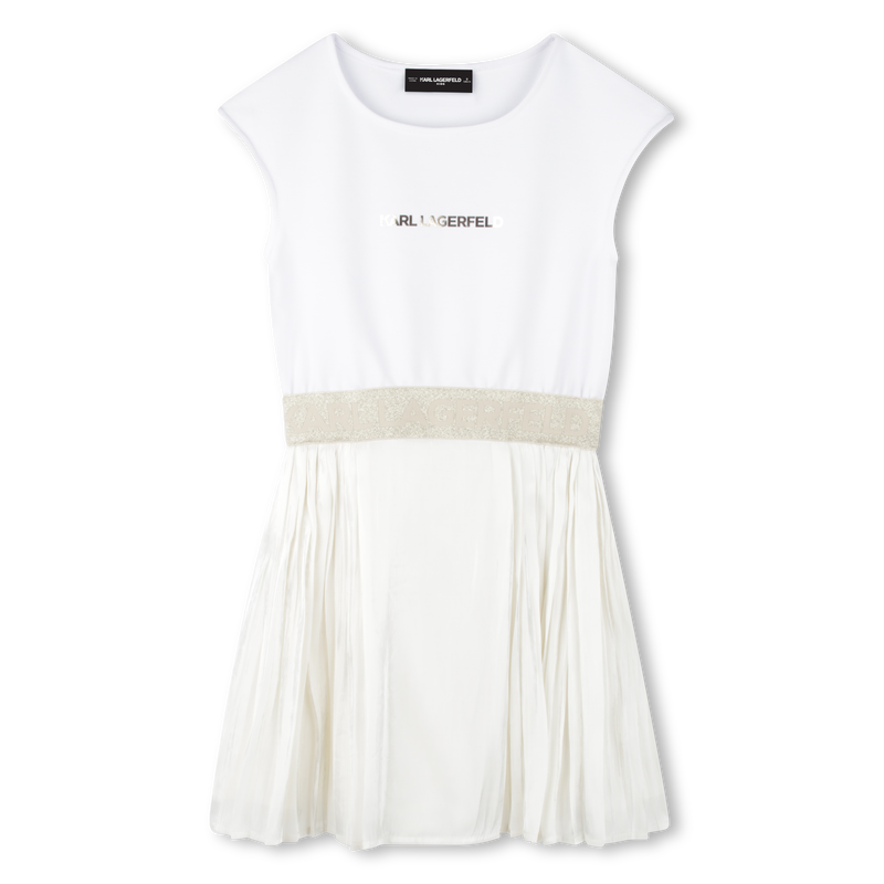 Sleeveless party dress KARL LAGERFELD KIDS 
                        GIRL