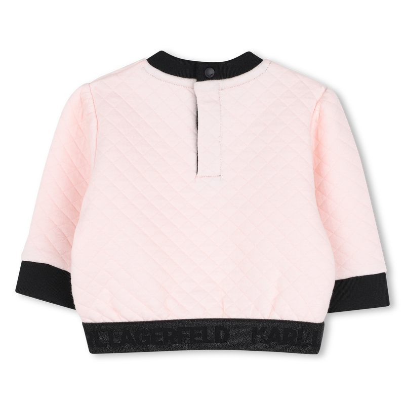 Sweatshirt and skirt set KARL LAGERFELD KIDS 
                        GIRL