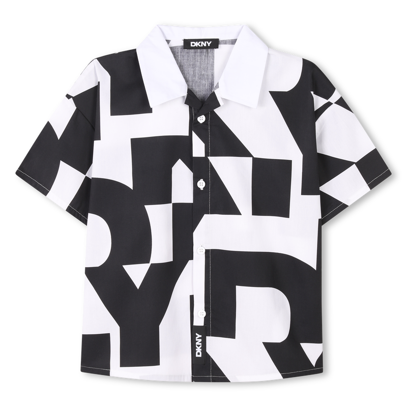 Short-sleeved cotton shirt DKNY 
                        UNISEX