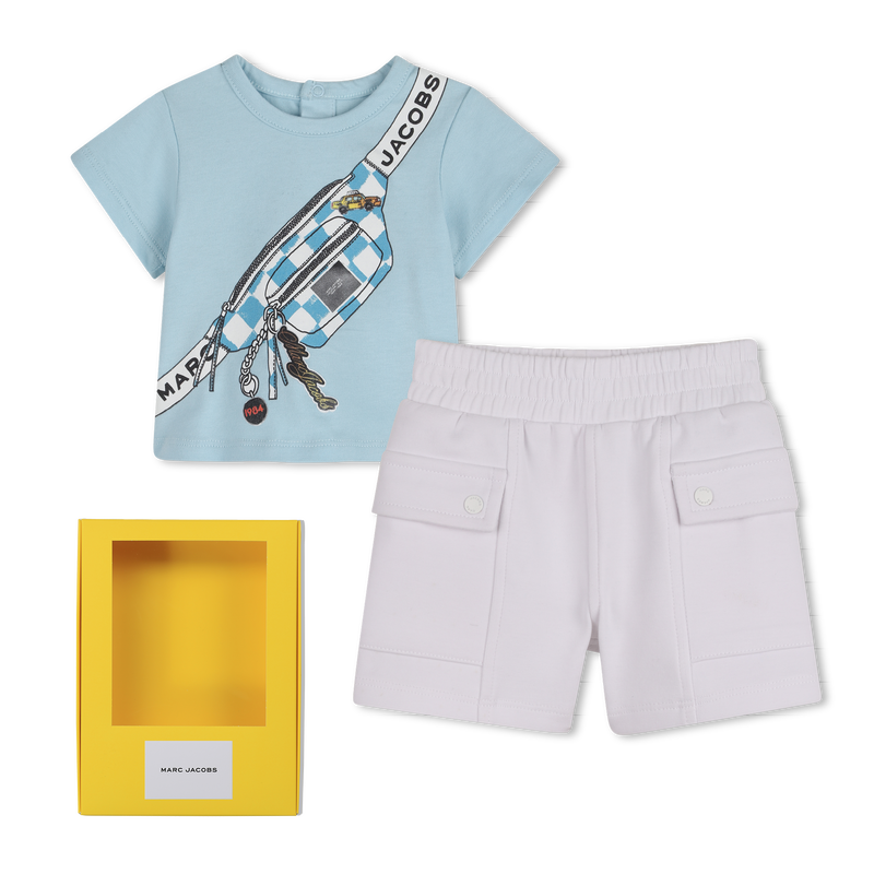 T-SHIRT AND SHORTS SET MARC JACOBS 
                        UNISEX