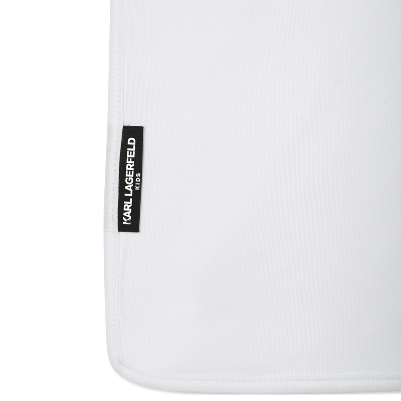 Printed cotton blanket KARL LAGERFELD KIDS 
                        UNISEX