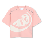 Short-sleeved t-shirt, PINK  PALE, hi-res