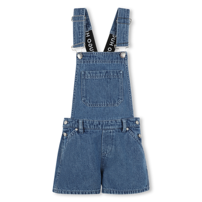 Short denim dungarees HUGO GIRL