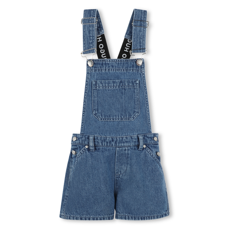 Short denim dungarees HUGO 
                        GIRL