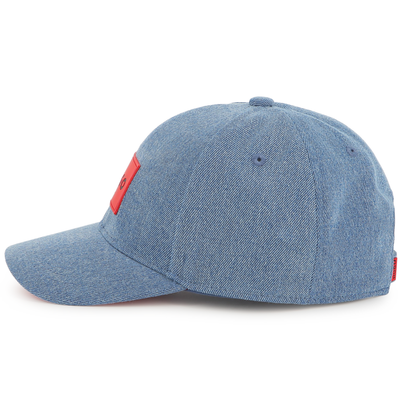Cotton denim baseball cap HUGO 
                        BOY