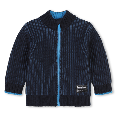 Cotton and wool cardigan TIMBERLAND BOY