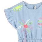 Embroidered denim dress BILLIEBLUSH 
                    GIRL