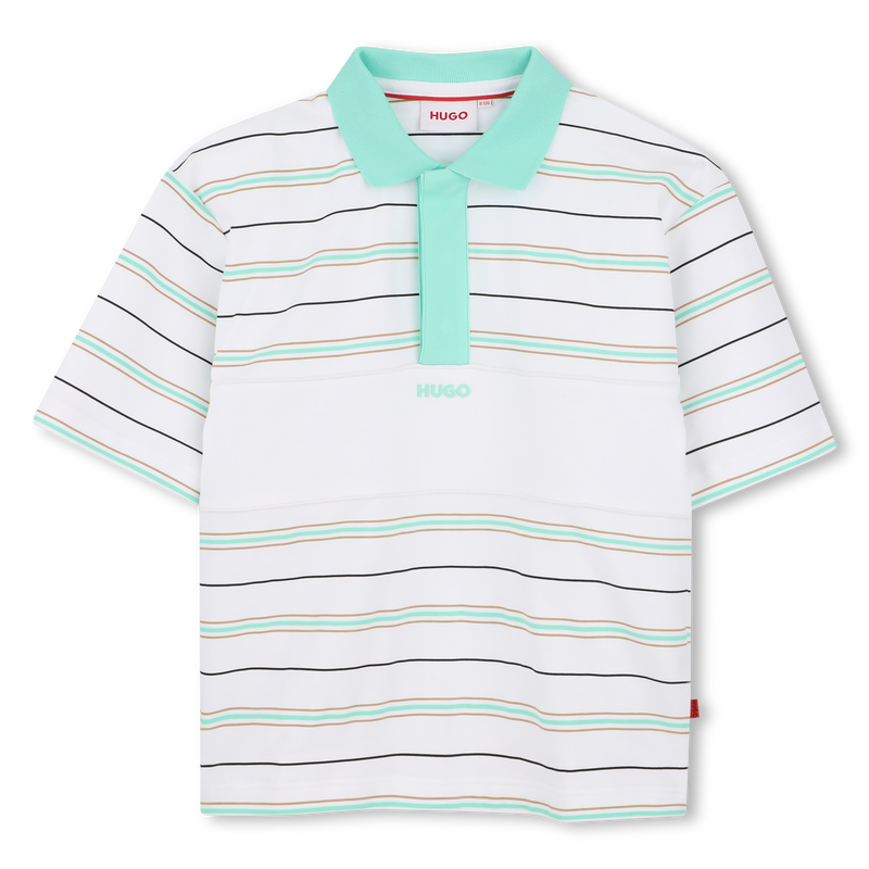 SHORT-SLEEVED POLO SHIRT HUGO 
                        BOY