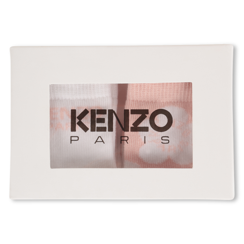 Set of 2 pairs of knitted socks KENZO KIDS 
                        UNISEX