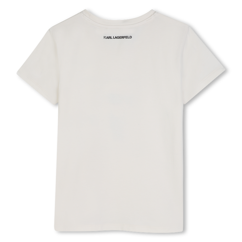 Short sleeve t-shirt KARL LAGERFELD KIDS 
                        GIRL