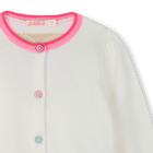 Cotton button-up cardigan BILLIEBLUSH 
                    GIRL