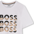 Short-sleeved cotton T-shirt BOSS 
                    BOY