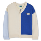 V-neck knitted cardigan KENZO KIDS 
                    BOY