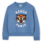 Unbrushed fleece sweatshirt KENZO KIDS 
                    GIRL