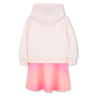 Bi-material dress BILLIEBLUSH 
                    GIRL