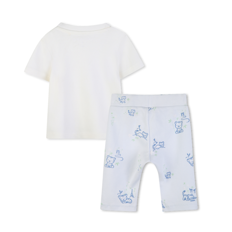 T-SHIRT AND TROUSERS SET KENZO KIDS 
                        BOY