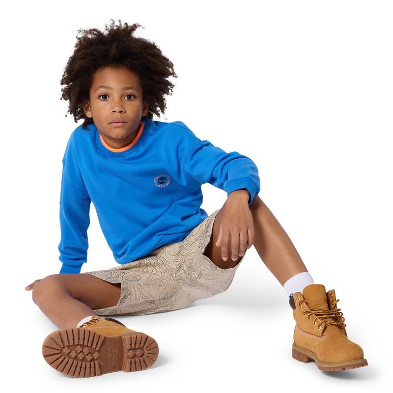 FLEECE SWEATSHIRT TIMBERLAND 
                        BOY