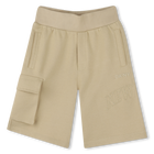 Cotton fleece Bermuda shorts DKNY 
                    UNISEX