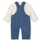 Dungaree and t-shirt set TIMBERLAND 
                    BOY