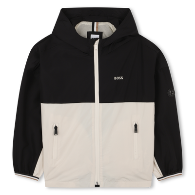 Two-tone hooded windbreaker BOSS BOY