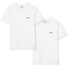 Set of 2 t-shirts, WHITE, hi-res