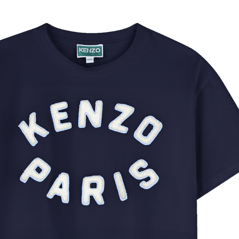 Short-sleeved cotton T-shirt KENZO KIDS 
                        UNISEX