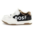 Leather lace-up trainers BOSS 
                    BOY