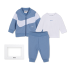 Pants, cardigan, and t-shirt set, ASHLEIGH BLUE, hi-res