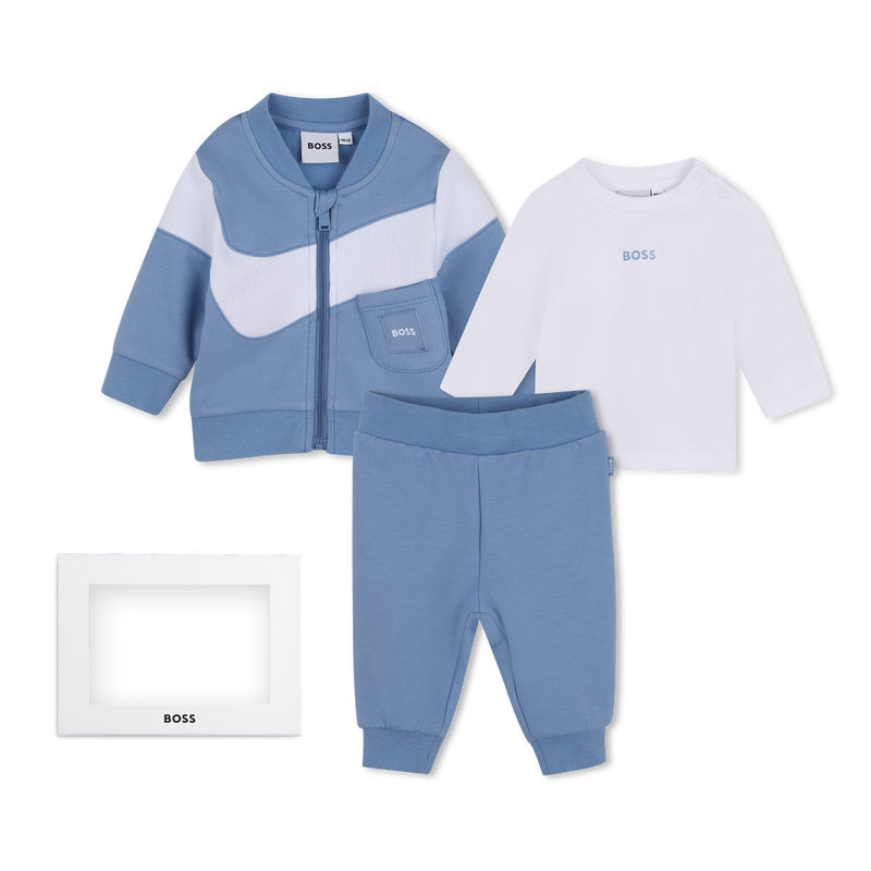 Pants, cardigan, and t-shirt set BOSS 
                        BOY