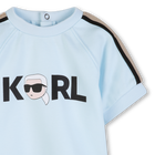 T-shirt and shorts set KARL LAGERFELD KIDS 
                    BOY