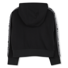 Hooded cardigan KARL LAGERFELD KIDS 
                    GIRL