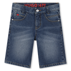 Denim bermuda shorts HUGO 
                    BOY