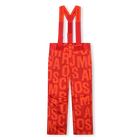 Ski trousers with braces, POPPY, hi-res