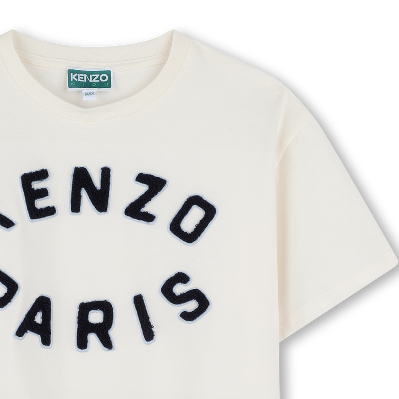 Short-sleeved cotton T-shirt KENZO KIDS 
                        UNISEX