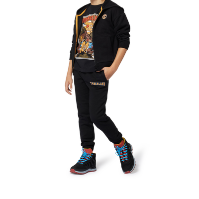 Hooded fleece cardigan TIMBERLAND BOY