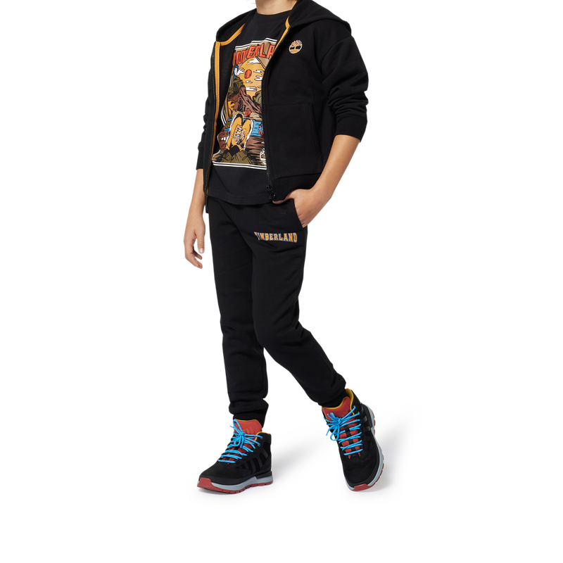 Hooded fleece cardigan TIMBERLAND 
                        BOY