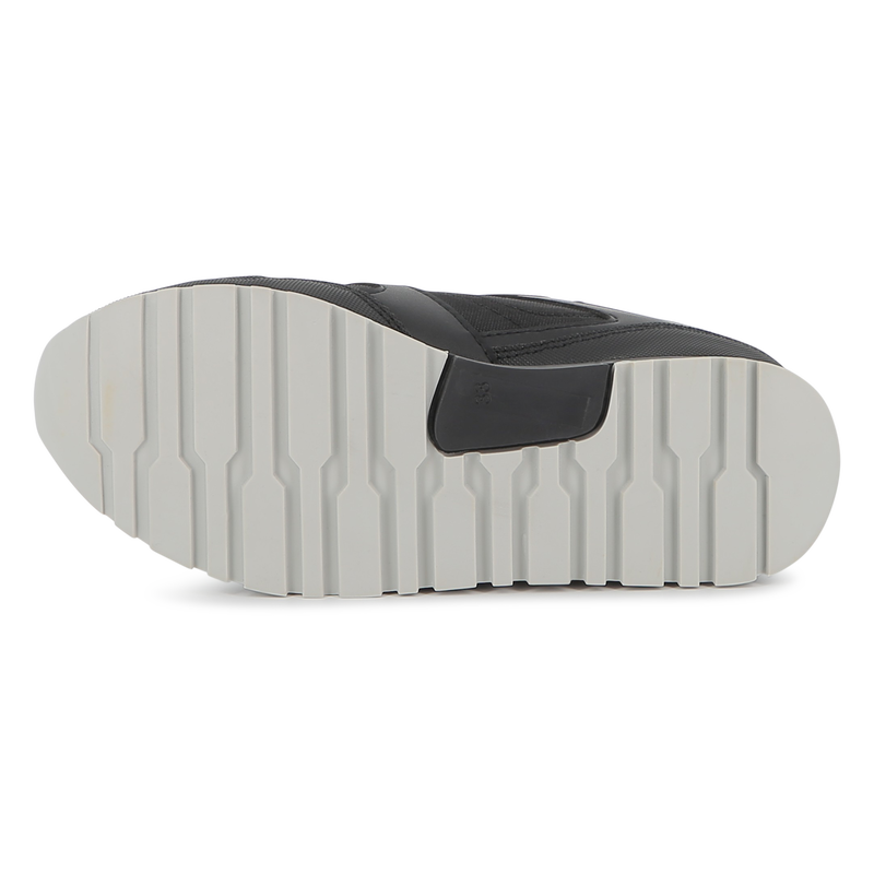 Faux and canvas sneakers BOSS 
                        BOY