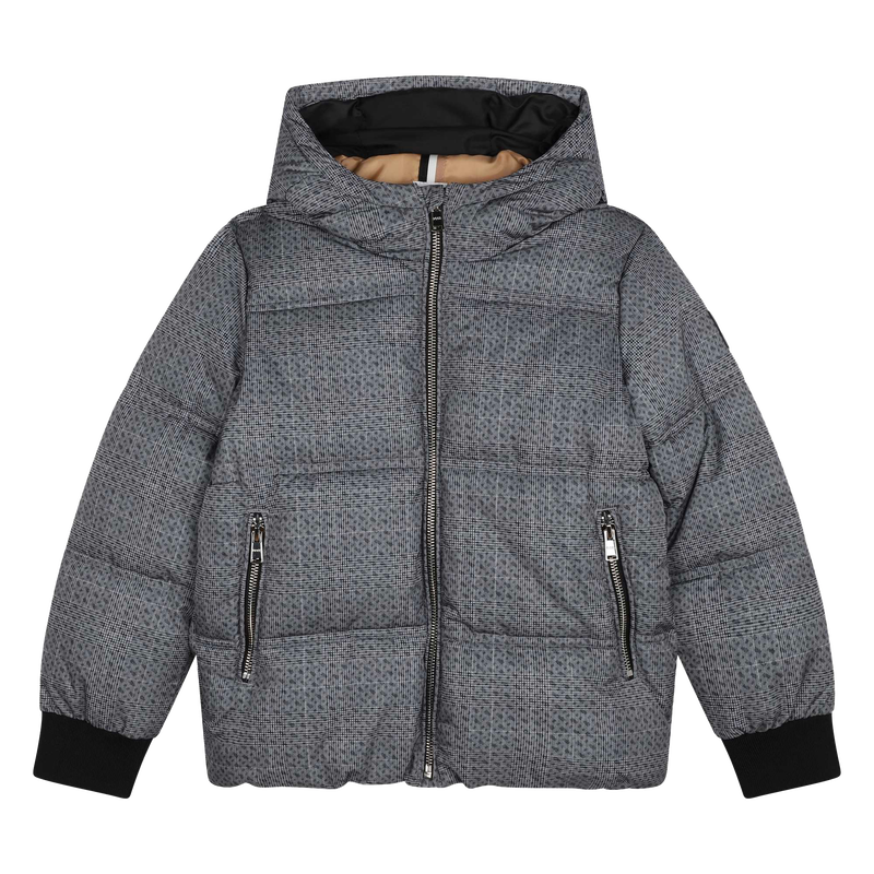 Hooded puffer jacket BOSS 
                        BOY